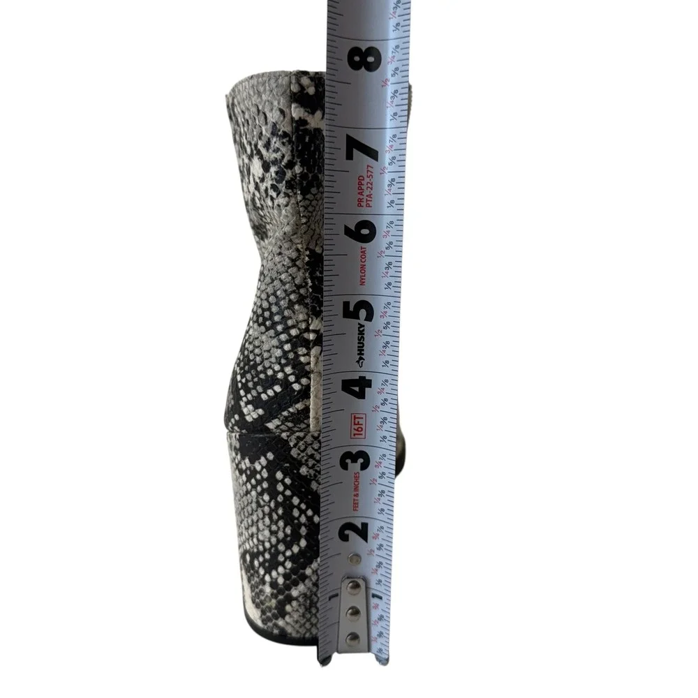 Qupid snakeskin printed